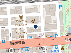 三井のリパーク 緑４丁目第２の位置