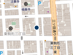 三井のリパーク 東駒形３丁目の位置