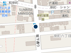 三井のリパーク 浦和岸町６丁目の位置