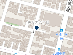 三井のリパーク 等々力６丁目の位置