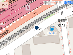 三井のリパーク 東雲駅前第３の位置