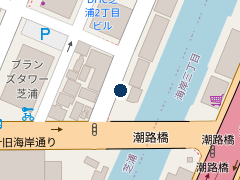 三井のリパーク 芝浦２丁目第３の位置