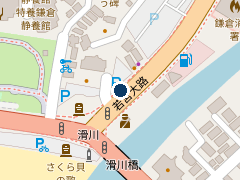 三井のリパーク 由比ガ浜４丁目の位置