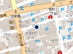 三井のリパーク 大宮駅東口第６の位置