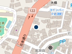 三井のリパーク 岩淵町の位置