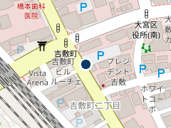 三井のリパーク 大宮吉敷町２丁目第２の位置