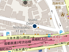 三井のリパーク 西麻布２丁目第４の位置