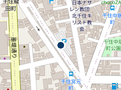 三井のリパーク 千住龍田町の位置