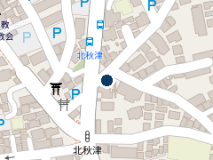三井のリパーク 所沢北秋津の位置