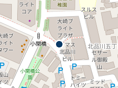 三井のリパーク 大崎ブライトプラザ駐車場の位置