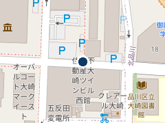三井のリパーク 東五反田２丁目第１０の位置