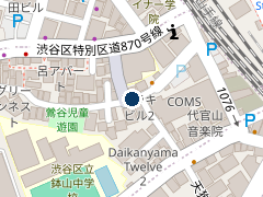 三井のリパーク 渋谷区鶯谷町第２の位置