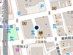 三井のリパーク 千葉中央３丁目の位置