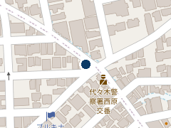 三井のリパーク 渋谷大山町第４の位置