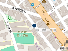 三井のリパーク 飯田橋１丁目第３の位置