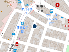 三井のリパーク 蒲田４丁目第７の位置