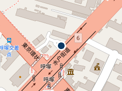 三井のリパーク 柏呼塚の位置