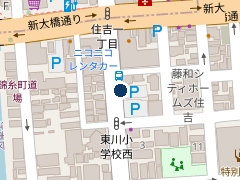 三井のリパーク 江東住吉１丁目の位置