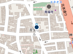 三井のリパーク 神谷３丁目の位置
