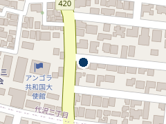 三井のリパーク 代沢２丁目第２の位置