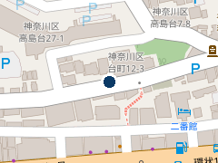 三井のリパーク 横浜台町第８の位置