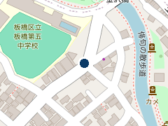 三井のリパーク 板橋４丁目第４の位置