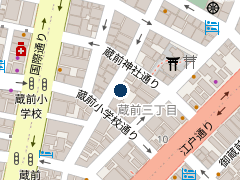 三井のリパーク 蔵前３丁目の位置