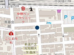 三井のリパーク 中野３丁目第６の位置