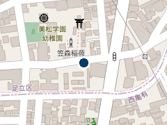 三井のリパーク 東和２丁目の位置