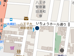 三井のリパーク 八王子本町第３の位置
