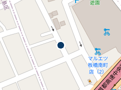 三井のリパーク 板橋南町の位置