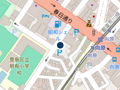 三井のリパーク 東池袋４丁目第５の位置