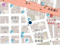 三井のリパーク 赤羽２丁目第５の位置