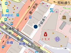 三井のリパーク 東新橋１丁目第２の位置