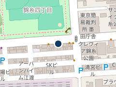 三井のリパーク 錦糸４丁目第４の位置