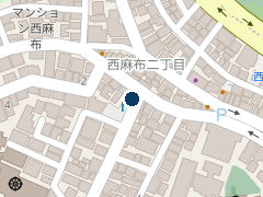 三井のリパーク 西麻布２丁目第７の位置