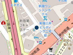三井のリパーク 西新宿３丁目第２の位置