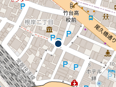三井のリパーク 根岸２丁目の位置