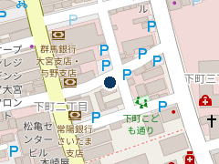 三井のリパーク 大宮下町２丁目の位置