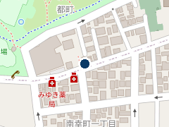 三井のリパーク 川崎都町の位置