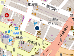 三井のリパーク 新橋１丁目第５の位置