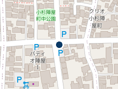 三井のリパーク 川崎小杉陣屋町２丁目第５の位置