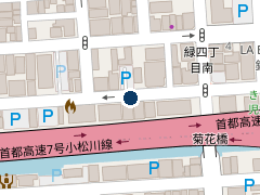 三井のリパーク 緑４丁目第７の位置