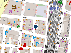 三井のリパーク 上野３丁目第１０の位置