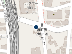 三井のリパーク 川口市川口１丁目の位置