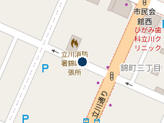 三井のリパーク 立川錦町３丁目第６の位置