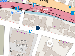 三井のリパーク 三田１丁目の位置
