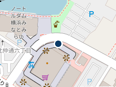 三井のリパーク 横浜北仲ノット駐車場の位置