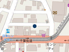 三井のリパーク 千葉新町第４の位置