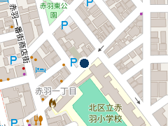 三井のリパーク 赤羽１丁目第６の位置